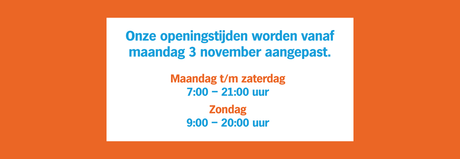 Openingstijden