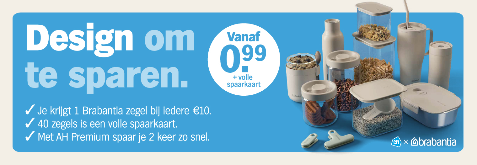Spaar voor de unieke Brabantia collectie!