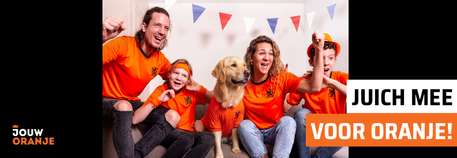 Spaar voor een gepersonaliseerd Oranje-shirt!