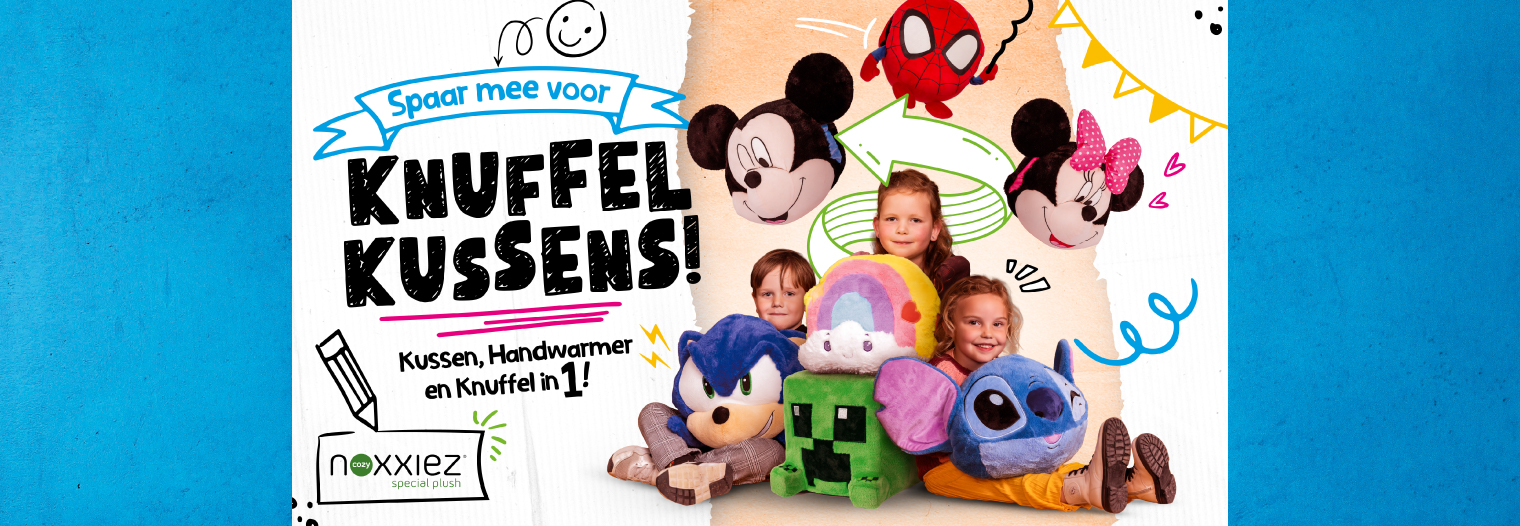Noxxiez Knuffelkussens!